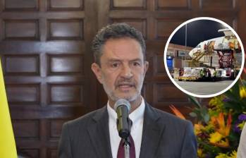 El canciller Omar Bula confirmó que ya ha llegado ayuda internacional al país. Foto: Cancillería. 