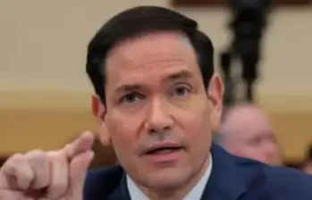 El secretario de Estado, Marco Rubio, escribió un mensaje de apoyo tras el terremoto en el país. Foto: AFP