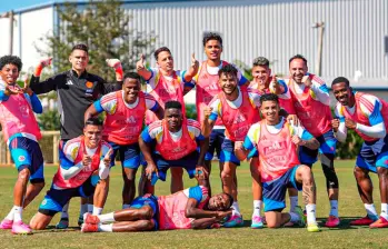 La Selección Colombia disputa su último amistoso de 2025, lo hará en Nueva York ante Australia, este martes a las 8:30 de la noche, hora de nuestro país. FOTO CORTESÍA FCF 