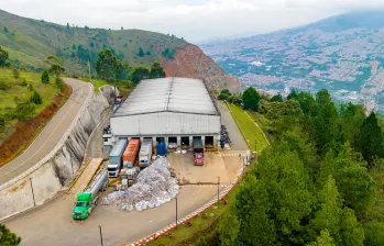 El complejo, desarrollado por Ecologística, cuenta con tecnología que permite procesar hasta 10 toneladas por hora. FOTO cortesía Ecologística