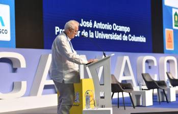 José Antonio Ocampo también proyectó que en el último trimestre del año la economía crecerá 1 %, afirmando que una recesión económica es poco probable en Colombia. Foto: Camacol