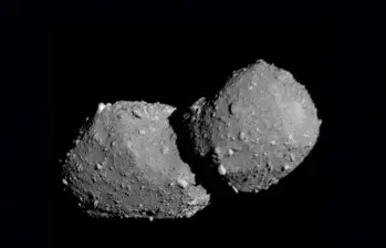Esta fue la fotografía que la JAXA reveló de Torifune. FOTO: JAXA