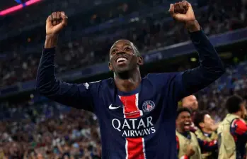 Ousmane Dembélé, de 28 años, fue una de las grandes sensaciones este año en el fútbol europeo tras ganar la Champions League. FOTO X-FIFA