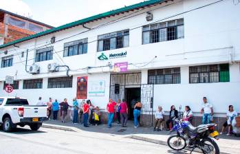 Al Metrosalud de El Salvador llegan regularmente 20.000 personas de la zona. FOTO: CORTESÍA
