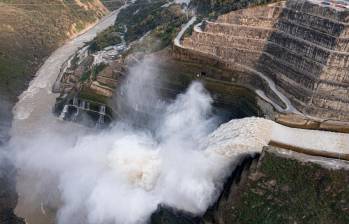 EPM busca todas las alternativas posibles en Hidroituango y demás embalses para evitar una crisis energética con la llegada del fenómeno de El Niño. FOTO: MANUEL SALDARRIAGA