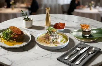 Contigo Perú cuenta con una carta de 12 platos gourmet. Foto: Cortesía. 