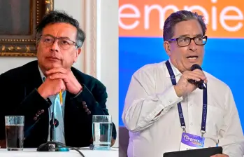 El presidente Gustavo Petro reaccionó con dureza frente a la tesis económica del exministro, señalando que la búsqueda de una crisis financiera es una estrategia deliberada de la oposición liderada por Alberto Carrasquilla. FOTO COLPRENSA Y CORTESÍA
