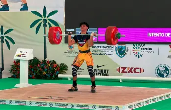 Colombia pretende terminar como el mejor del Panamericano de Pesas. FOTO COC