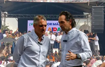 Las declaraciones de Iván Cepeda en Medellín generaron reacciones del alcalde Federico Gutiérrez y del gobernador Andrés Julián Rendón. FOTO: El Colombiano.