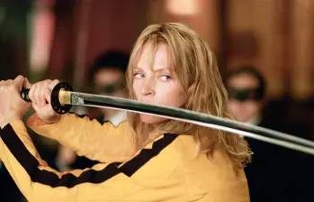 Uma Thurman interpreta a La Novia en Kill Bill. FOTO: Lionsgate