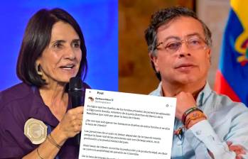 El presidente Gustavo Petro cuestionó duramente el respaldo empresarial hacia la codirectora, intensificando el debate sobre la autonomía del Banco de la República y la gestión de la política monetaria en la que participa Olga Lucía Acosta. FOTO CORTESÍA ASOFONDOS Y COLPRENSA