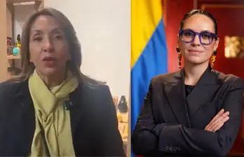 Laura García (izquierda) es la madre de María del Mar Pizarro (derecha), representante a la Cámara por Bogotá del Pacto Histórico. Foto: Cancilleía/Redes sociales @mariadelmarpizarro