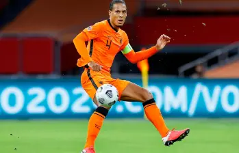Virgil van Dijk, el hombre líder en zona defensiva de Países Bajos. FOTO: AFP