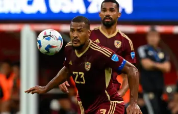 Salomón Rondón, entre las figuras de Venezuela para esta doble fecha de Elimonatorias. FOTO AFP