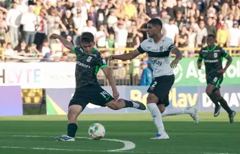 Juan Manuel Rengifo jugará su primera final del fútbol colombiano contra Junior de Barranquilla. FOTO:X NACIONALOFICIAL