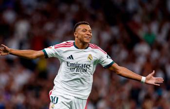 Kylian Mbappé suma 7 goles en la temporada con el Real Madrid. FOTO: X RealMadrid