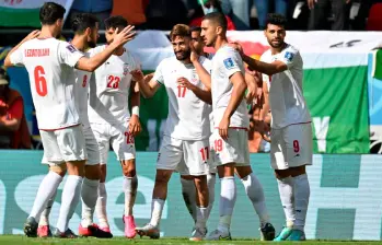 Irán espera estar en el Mundial pese a la crisis política que se vive en su país. FOTO AFP