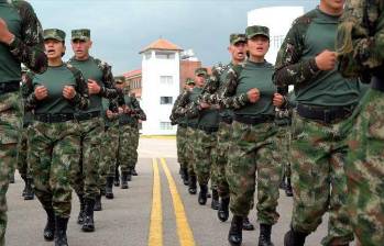 A partir del 2025, quienes presten el servicio militar obligatorio recibirán un aumento en la remuneración económica. FOTO: CORTESÍA EJÉRCITO