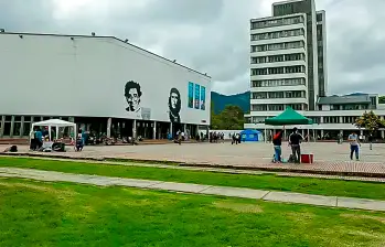 La Universidad Nacional, sede Bogotá. ha sido lugar de encuentro para candidatos del Pacto Histórico. FOTO cortesía