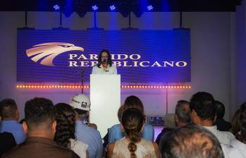 María Fernanda Cabal presentó este sábado su nuevo Partido Republicano. Foto: Equipo María Fernanda Cabal