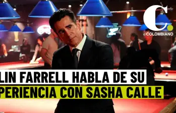 Colin Farrell habla de su experiencia con Sasha Calle y el nuevo elenco en la serie Sugar