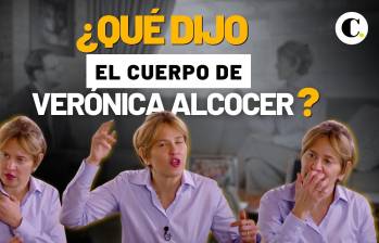 ¿Qué dijo el cuerpo de Verónica Alcocer?