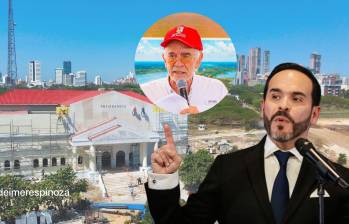 El presidente electo despacharía desde el batallón Paraíso en Barranquilla. FOTOS: @deimerespinoza y Colprensa