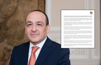 La alta corte ya había presentado su posición en cuanto a los mensajes que ligan a Fernández con Olmedo López. Aseguraron que los magistrados están amparados por la “presunción de inocencia”. Foto: Colprensa.