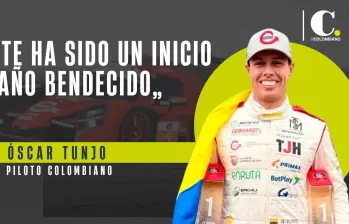 Entrevista al piloto colombiano Óscar Tunjo: “Este ha sido un inicio de año bendecido”
