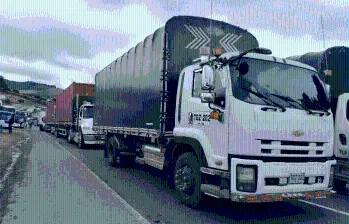 El paro minero y campesino se mantendrá de manera indefinida hasta que se llegue a una acuerdo con el Gobierno. FOTO @boyacasietedias