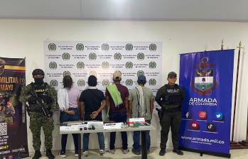 Juez de Mocoa ordenó la libertad de cuatro personas capturadas durante un operativo del Gaula Militar en Putumayo. FOTO: Ejercito. 