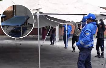 La decisión de enviar al hospital se dio luego de una petición del ministerio de Salud. Foto: Redes sociales Alcaldía de Bogotá