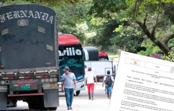 Tras seis días se levanta el paro en el departamento de Santander, Colombia, tras polémica por avalúo catastral. FOTO COLPRENSA