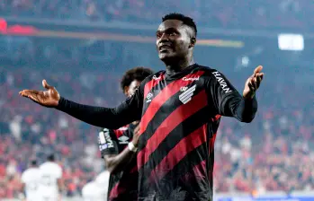 Kevin Viveros está en un nivel brillante en Brasil y es el máximo goleador con 16 anotaciones. Además, suma cinco dobletes en la temporada, algo que hasta ahora no había alcanzado ningún colombiano. FOTO GETTY