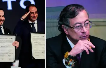 El llamado “Libro Blanco” reúne hallazgos del equipo de empalme sobre presuntos casos de corrupción y posibles irregularidades durante el gobierno de Gustavo Petro. FOTOS: PÁGINAS DEL ESTADO Y COLPRENSA.