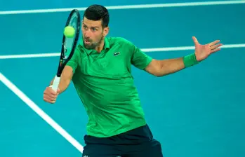 Novak Djokovic se quejó por la excesiva exposición del Abierto de Australia de asuntos extradeportivos. FOTO GETTY