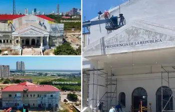 El presidente electo aseguró que desde Barranquilla despachará desde una sede “alterna de la Presidencia”. Foto: Redes sociales @deimerespinoza_ y @luchovoltios