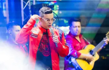 Presentación de Yeison Jiménez en en su última gira europea. Foto: cortesía