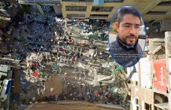 Freddy Vega, CEO y cofundador de Platzi, anunció la iniciativa de solidaridad con las comunidades afectadas por el terremoto. FOTO MANUEL SALDARRIAGA 