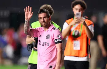 Lionel Messi, ya con 38 años de edad, sigue causando sensación con su talento en el fútbol mundial. FOTO @INTERMIAMI