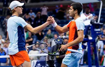 Sinner-Alcaraz, el que gane la final del US Open será el número uno del mundo. FOTO GETTY