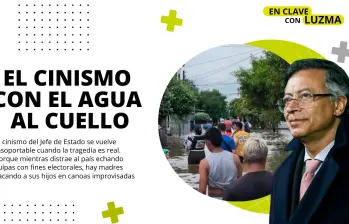 El cinismo con el agua al cuello