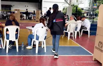 a Fiscalía entregó balance de detenciones por delitos electorales durante jornada electoral. Fotografías cortesía Fiscalía General de la Nación.