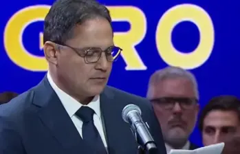 Aunque el Centro Democrático y Defensores de la Patria protagonizaron una disputa por el control del Senado, Henríquez optó por un discurso conciliador ante el nuevo gobierno. FOTO: CAPTURA DE PANTALLA.