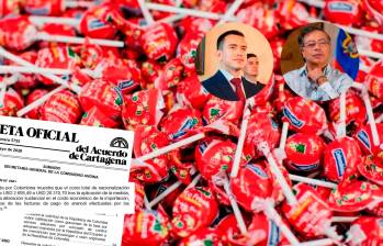 Las facturas de Colombina ante la Comunidad Andina probaron sobrecostos del 653%, siendo determinantes para frenar la guerra de aranceles desatada entre los gobiernos de Petro y Noboa. FOTO CORTESÍA