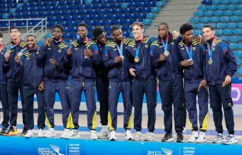 El voleibol masculino de Colombia viene de conquistar la la medalla de oro en los Juegos Centroamericanos y del Caribe Santo Domingo 2026. FOTO CORTESÍA COC