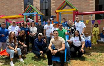 El nuevo espacio, ubicado en el barrio La Cruz (Manrique), beneficiará a más de 170 niños del sector. FOTO: CORTESÍA