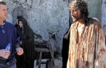Mel Gibson es el director de La pasión de Cristo y Jim Caviezel es su protagonista. FOTO: Cortesía