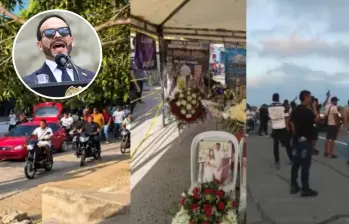Por redes sociales se compartieron videos en los que se vio cómo, durante el funeral del criminal abatido, hubo caravanas, música y hasta disparos al aire. Foto: Redes sociales.