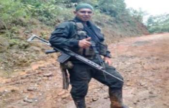 “Fabián Prado” fue capturado por las autoridades y es un señalado cabecilla de las disidencias de las Farc. FOTO: Tomada de X (Antes Twitter) Ministerio de Defensa de Colombia 